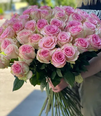 Изображение шикарного букета из 45 роз в webp формате