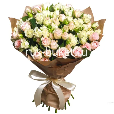 Букет из мелких роз - фото для использования в магазине цветов
