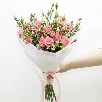 Фотка букета мелких роз для использования в дизайне сайта