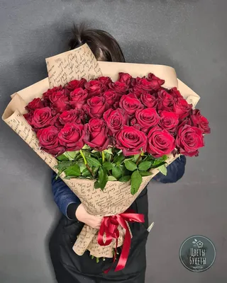 Фотография роскошного букета роз в ретро-стиле - jpg