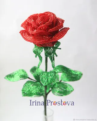 Фото букета роз из бисера: модный и современный, png