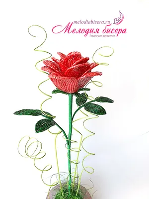 Букет роз из бисера: роскошный дизайн, jpg
