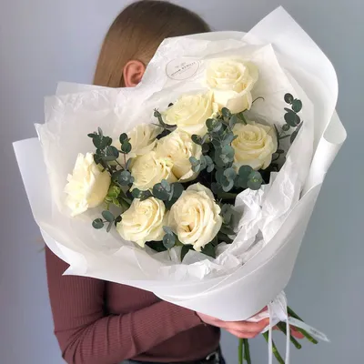 Белые розы - отличная фотография
