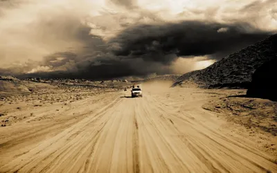 Фотографии, передающие силу и энергию пустынной бури