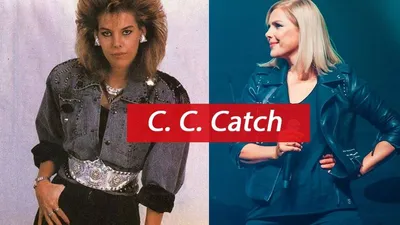 Шикарное фото с певицей C.C. Catch в формате фотографии
