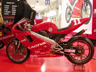 Картинка Cagiva Mito SP525 с яркими цветами