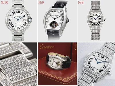 Скачать бесплатно фото с Cartier часами