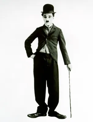 Уникальная фотография Чарльза Чаплина в формате PNG