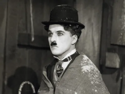 Изображение Чарльза Чаплина в формате PNG для свободного использования