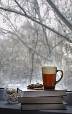 Зимнее настроение в чашке кофе: выберите размер и формат изображения