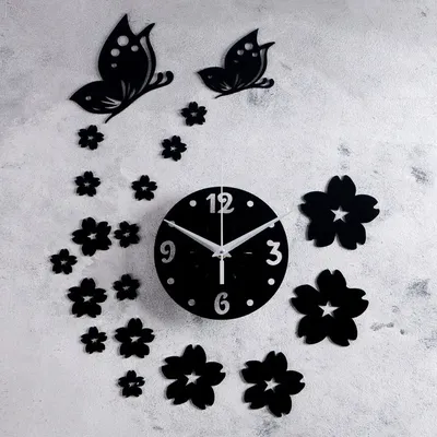 Часы бабочки: изображение в формате WebP