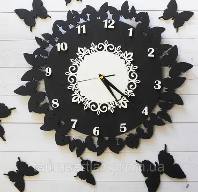 Изображение Часы бабочки в PNG