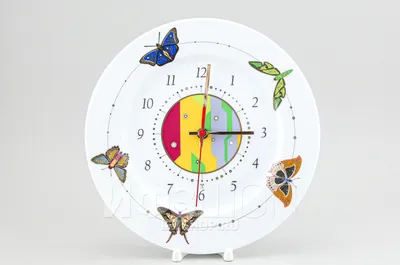 Часы бабочки: фотка в WebP