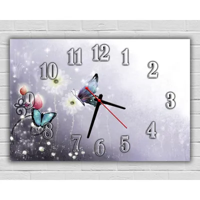 Фотка Часы бабочки в JPG