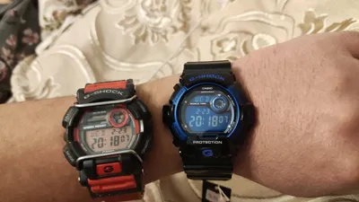 Обои на телефон с часами Casio G Shock