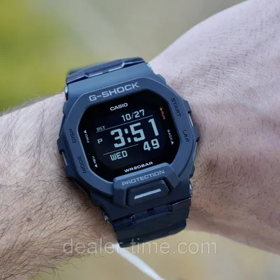 Рисунок часов Casio G Shock на фотографии