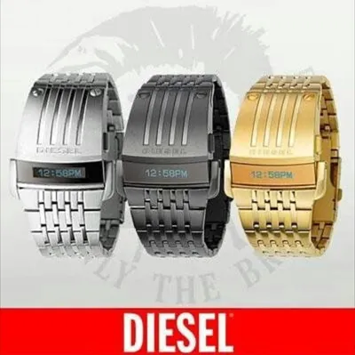 Фон с изображением часов Diesel Хищник для твоего экрана