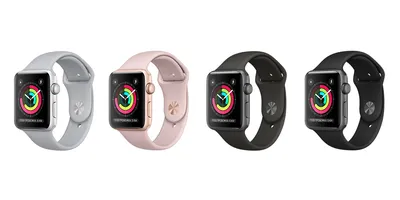 Подборка фото: Часы Apple Watch 3 в PNG формате