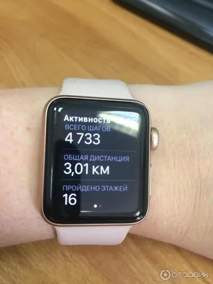 Фотографии в хорошем качестве часов Apple Watch 3