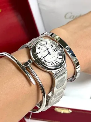 Фото: Шикарные женские часы Cartier в HD качестве