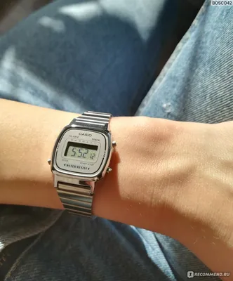 Фото гармонии времени: часы Casio в JPG