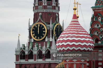 Фотографии часов на Спасской башне: бесплатно и в высоком разрешении