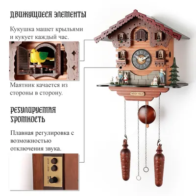 Стрелки и перья: Очарование кукушечьих часов в увлекательных фото