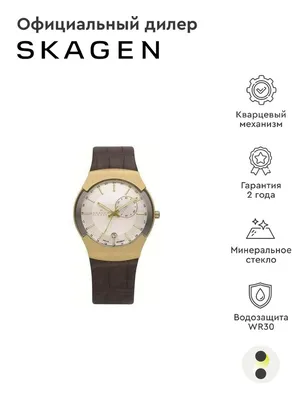 Роскошные часы Skagen на фото в формате 4K