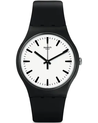 Изображение часов Swatch Swiss на макбук.