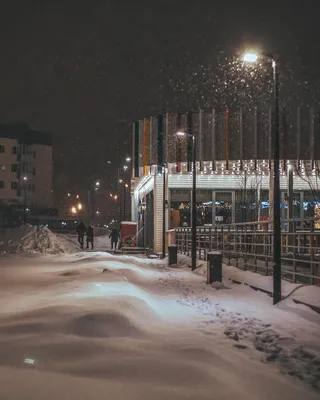Зимний фотоальбом города: Выбор формата и размера изображения