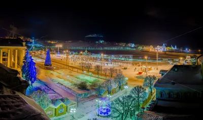 Ледяные краски города: Фотографии Чебоксар зимой