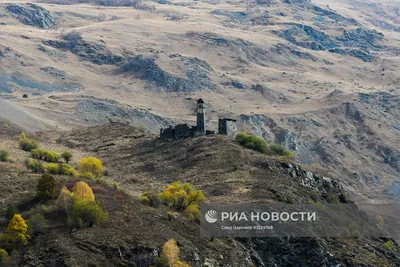 Атмосферные гифки с фото Чеченских гор