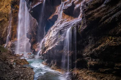 Фотка Чегемских водопадов в формате JPG