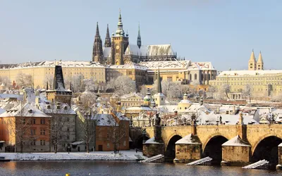 Фото зимней Праги: выбирайте размер и формат по своему усмотрению