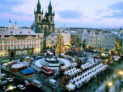 Фото зимней Чехии: выберите свой формат и размер