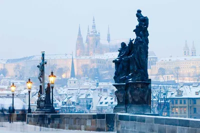Зимние краски Праги: изображения для скачивания в разных форматах