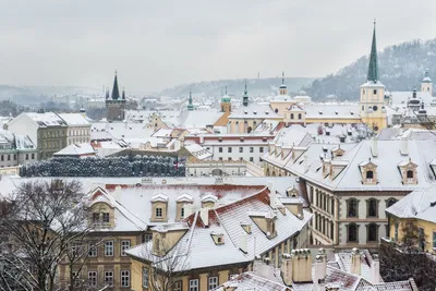 Зимние краски Чехии: фотографии для скачивания в разных форматах