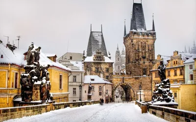 Зимние стихии Чехии: Очарование зимних фотографий