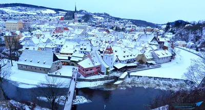 Зимние сказки Чехии: Скачивайте фото в форматах JPG, PNG, WebP