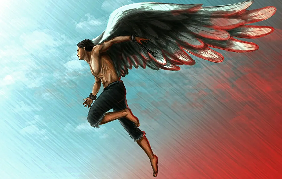 Красивые картинки на аву человек или ангел с крыльями - сборка