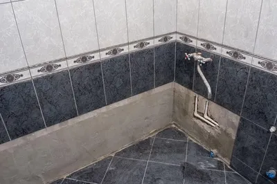 Дизайн ванных комнат: фотогалерея с вариантами закрытия нижней части