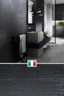Фото черной плитки в ванной комнате в Full HD