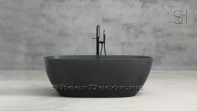 Фото Черной ванны в формате JPG, PNG, WebP