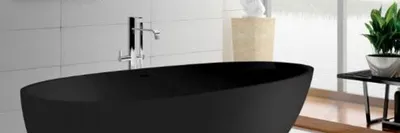 Черная ванна: создание атмосферы релаксации и уюта в ванной комнате