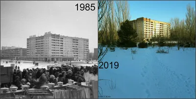 Зимняя симфония Чернобыля: Величественные фотокартины
