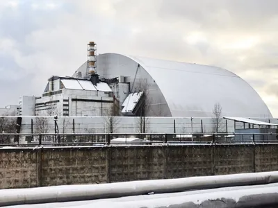 Ледяные зарисовки Чернобыльского региона: Фотогалерея зимы