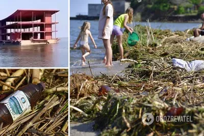 Рисунок Черного моря под водой