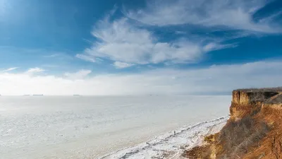 Зимнее великолепие Черного моря: Фото размером на выбор