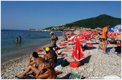 Фото Черногории Будва: пляжи, чтобы насладиться кристально чистой водой