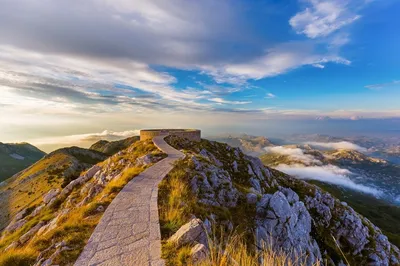 Фотка Черногорских гор: захватывающий вид на 4K